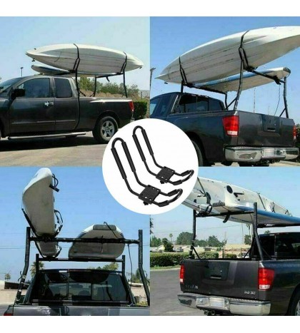 1-4 Pair Kayak Ski Roof Rack Canoe Carrier Top J-Bar Mount for SUV Truck Van Car