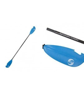 Angler Fiberglass Kayak Fishing Paddle (Blue 250)