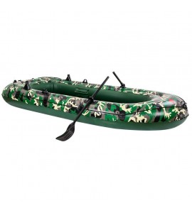 US STOCK Camouflage 4 Person 10FT Inflatable Boat Fishing Rafting Water Sports US STOCK Camouflage 4 Person 10FT Inflatable Boat Fishing Rafting Water Sports