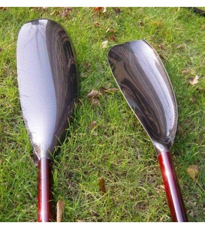 Wing Paddle Carbon Fiber Kayak Paddle Oval Shaft 10cm Adjuster Aluminum Clamp