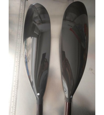 Wing Paddle Carbon Fiber Kayak Paddle Oval Shaft 10cm Adjuster Aluminum Clamp