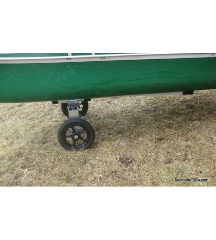 Cart for canoe, kayak, Snark, boat.  Strong.  Folds.  ( Dolly, trolley, kart )