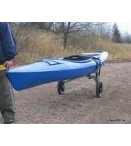 Cart for canoe, kayak, Snark, boat.  Strong.  Folds.  ( Dolly, trolley, kart )
