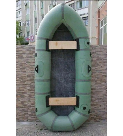 2,65Meter multi-layer fabric Inflatable Boat with Rubber Floor Paddle Fishing