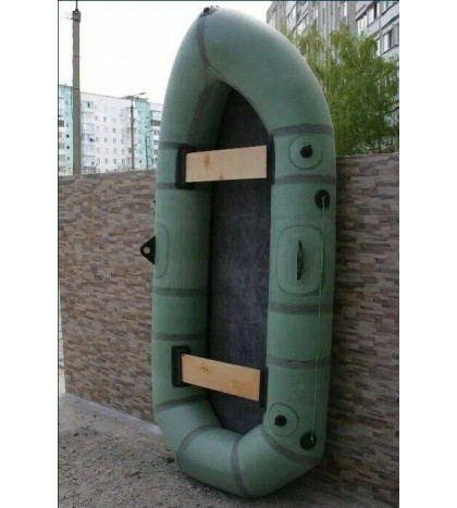 2,65Meter multi-layer fabric Inflatable Boat with Rubber Floor Paddle Fishing