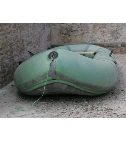 2,65Meter multi-layer fabric Inflatable Boat with Rubber Floor Paddle Fishing