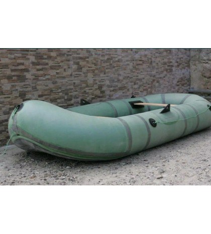 2,65Meter multi-layer fabric Inflatable Boat with Rubber Floor Paddle Fishing