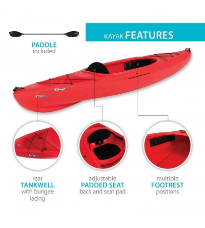 Top selling 10 ft Sit-in Kayak (Paddle Included ) Max 45 Day deliver