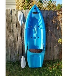 Equinox 6.6ft. Youth Kayak Sit On Top w/ Paddle - Pre-owned