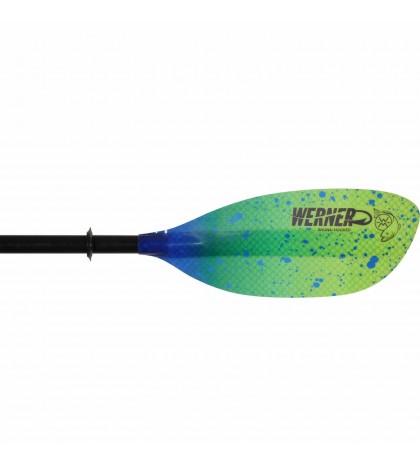 Werner Shuna Hooked Adjustable Fiberglass Kayak Fishing Paddle
