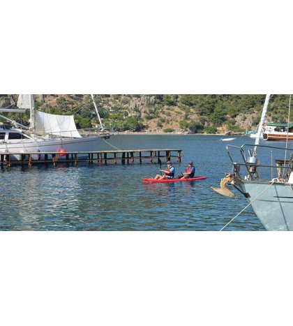 Back Section Falcon Modular Take Apart Sit on Top kayak