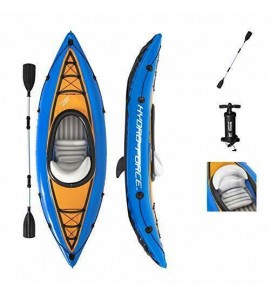 Hydro-Force Cove Champion Inflatable Kayak Set | Includes Double-Sided Paddle