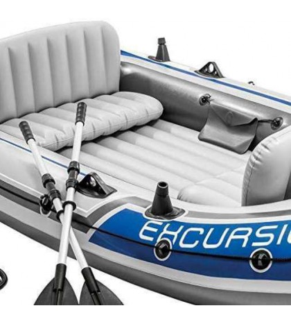 INTEX Boat Excursion 4SET 315 × 165 × 43cm 68324 All pump included