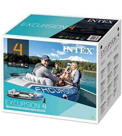 INTEX Boat Excursion 4SET 315 × 165 × 43cm 68324 All pump included