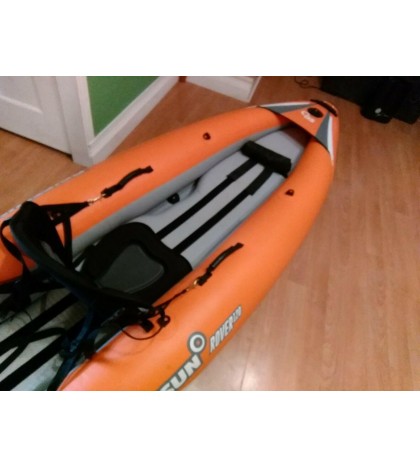 Driftsun Rover 120 used inflatable kayak complete package
