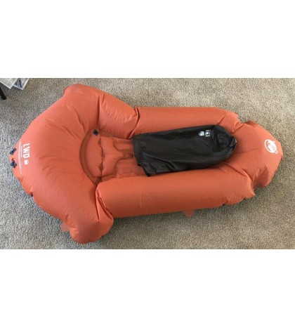 Klymit LiteWater Dinghy Inflatable Pack Raft Lightweight Packable Float Orange