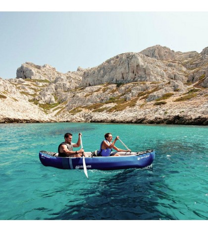 Sevylor Inflatable Adventure Kayak 2 Seater Kayak Canoe Boat Touring Leisure New