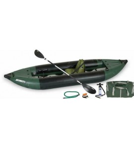 Sea Eagle 350FX Inflatable Explorer Kayak Deluxe Solo Package, Free Shipping