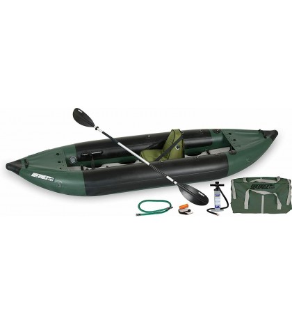 Sea Eagle 350FX Inflatable Explorer Kayak Deluxe Solo Package, Free Shipping