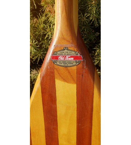 NOS 1980s Old Town Vintage Canoe Paddle - One Time Adjustable - 50