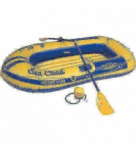 Stansport Sea Cloud 2-Person BoatnBlue-Yellow 416-2K NEW Stansport Sea Cloud 2-Person BoatnBlue-Yellow 416-2K NEW