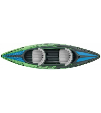 Intex Challenger K2 Kayak, 2-Person Inflatable Kayak Set with Aluminum Oars a...