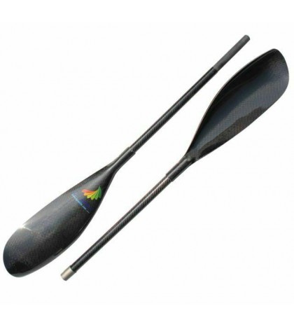 ZJ SPORT Lightweight Carbon Kayak Paddle Gamma Blade Aluminum Adjustor In 650g
