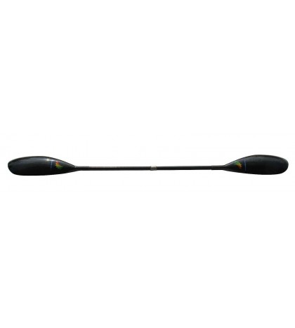 ZJ SPORT Lightweight Carbon Kayak Paddle Gamma Blade Aluminum Adjustor In 650g