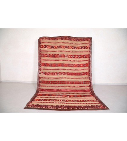 Morrocan Hassira mat 6.2 FT X 9.6 FT
