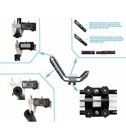 2 Pairs Heavy Duty Kayak Rack-Includes 4 Pcs Ratchet Tie-Mount on Car Roof Top
