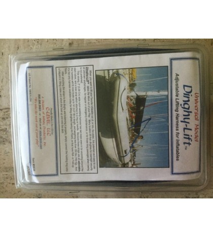 Marine Inflatable dingy boat lift up to 14’ and 350lbs straps are Adjustable