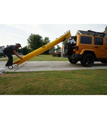 Kayak Loader, light weight and aluminium body, easy assembly and use.