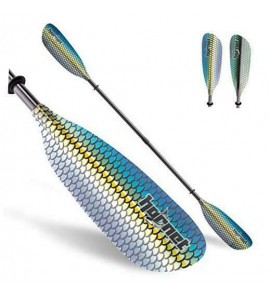 Graphic Fiberglass Kayak Paddle- Ideal for Touring, Fishing and Boating- 90.5 i