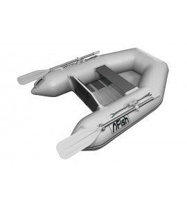 FISH 180 grey inflatable fishing boat top quality 100% built in Europe