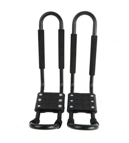 8 Pairs Kayak Roof Rack Canoe Boat Car Truck Top Mount Carrier Cross Bar Black