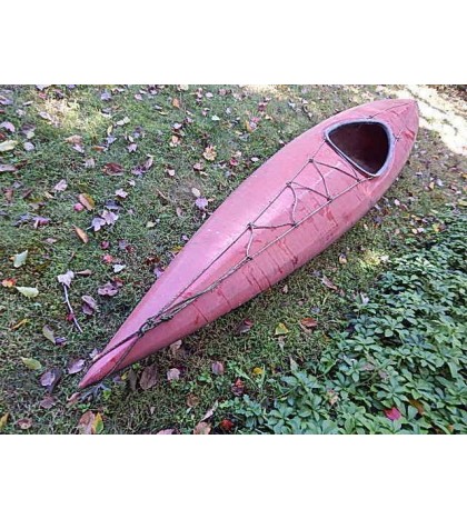 VINTAGE GERMAN FIBERGLASS RACING KAYAK 163 INCHES LONG LOCAL PICK UP ONLY