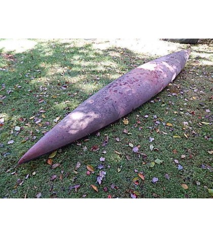 VINTAGE GERMAN FIBERGLASS RACING KAYAK 163 INCHES LONG LOCAL PICK UP ONLY