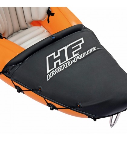 Bestway Lite-Rapid X2 126 x 35 Inches Inflatable 2 Person Kayak Float with Oars