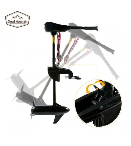 U-BCOO 8 Electric Tow Motor Fishing Boat Outboard Motor Kayak