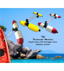 Pactrade Marine Boat Kayak Canoe PVC Stabilizer System Outrigger Arms Fishing Pactrade Marine Boat Kayak Canoe PVC Stabilizer System Outrigger Arms Fishing