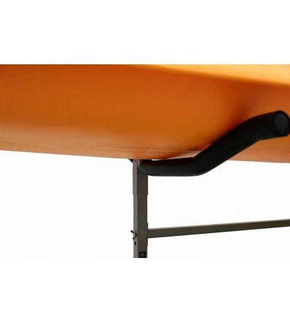 SPAREHAND Freestanding Dual Storage Rack for 2 Kayaks or SUPs, Tools-Free