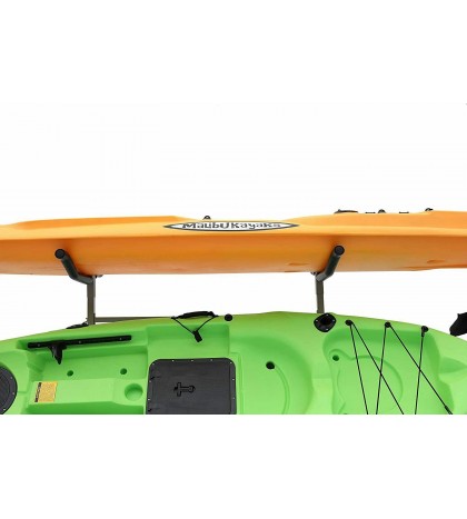 SPAREHAND Freestanding Dual Storage Rack for 2 Kayaks or SUPs, Tools-Free