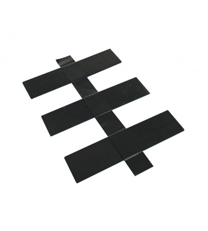 ALEKO Inflatable Fishing Boat 3 prs Pre-Installed Slide Slat Floor 8.4 ft Grey