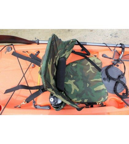 COMFY HIGH BACK ELITE SIT ON TOP KAYAK SEAT - CAMO