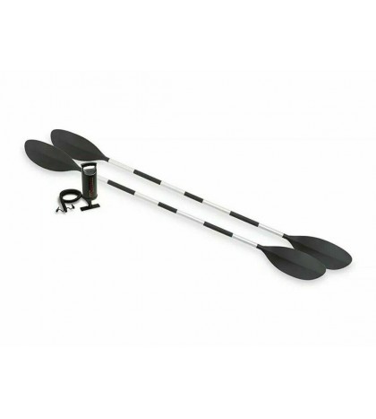 (New Model 2020) Intex Tacoma K2 2-Person Inflatable Kayak (Pump, Paddles,& Bag)