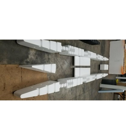 15ft DIY pontoon boat kits, kayak, fishing, paddle, jet ski dock, FREE SHIPPING