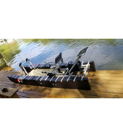 12ft DIY pontoon boat kits, kayak, fishing, paddle, jet ski dock, FREE SHIPPING