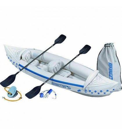 Sea Eagle PF7K PackFish Inflatable Boat Pro Fishing Package w wood,Free Shipping