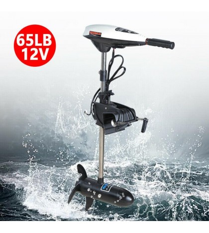 65lbs Heavy Duty Electric Trolling Motor Engine 12V Outboard motor Kayak Thrust