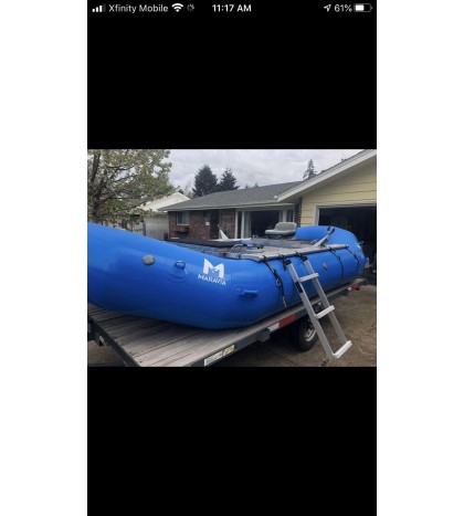 Aluminum Raft Ladder. (whitewater, Kayak, boat, outdoor Gear, Rafting)